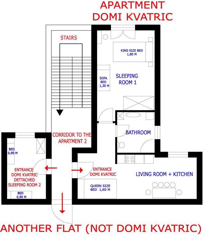 Apartment Domi Kvatric Zagreb Dış mekan fotoğraf